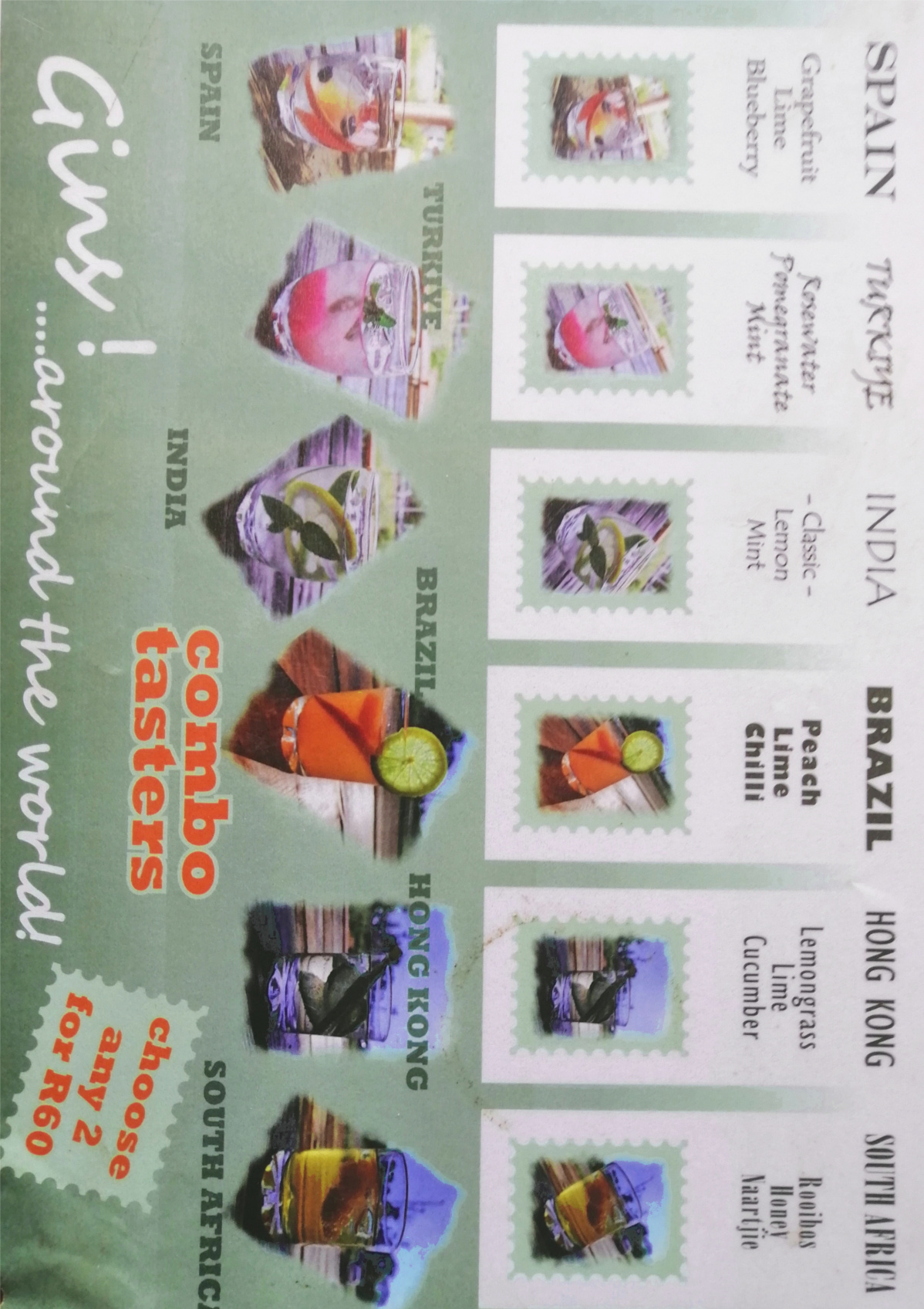 Cocktail Menu What the Fig Magaliesburg Cocktail Menu